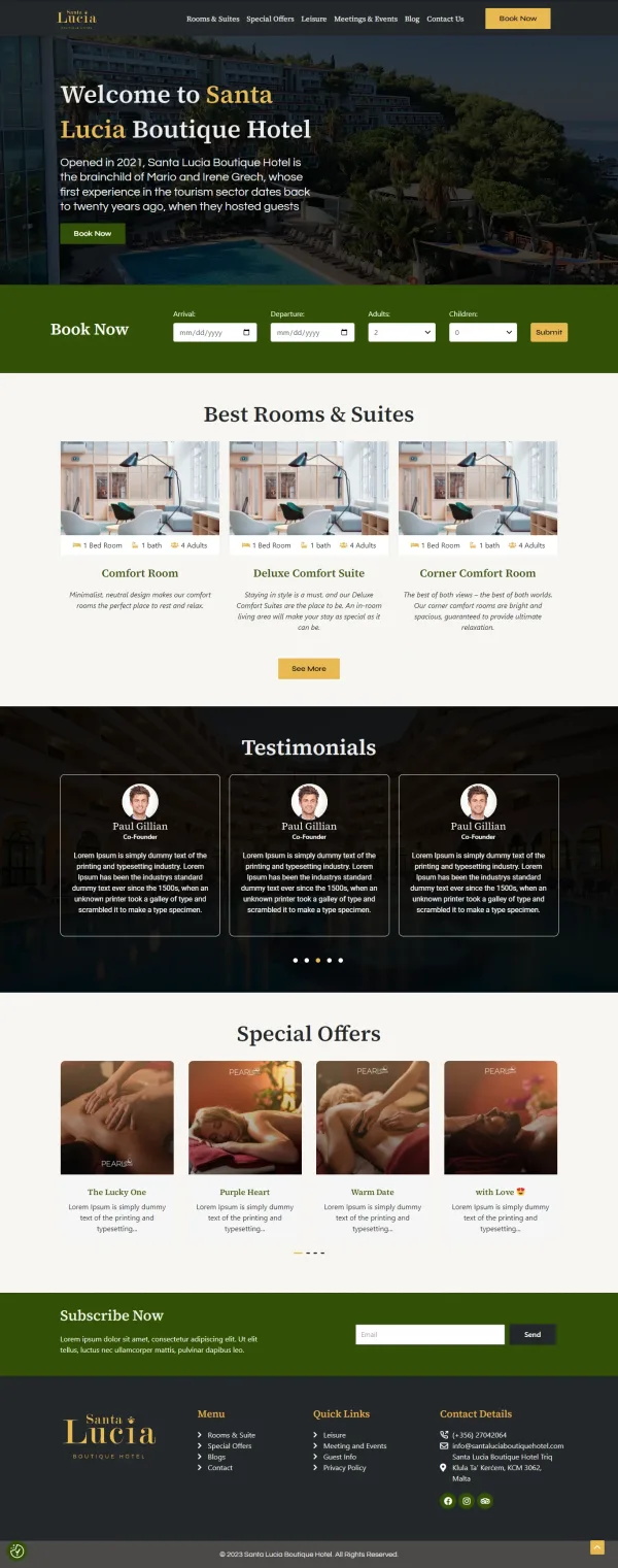 Beppeg — web design screenshot