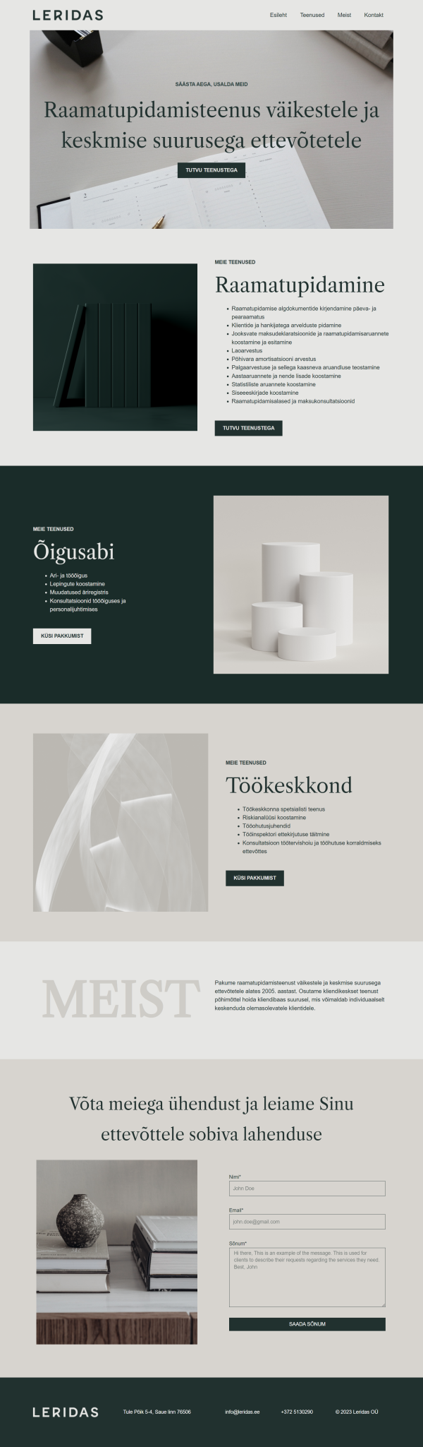 Develop Fast Solutions — web design screenshot