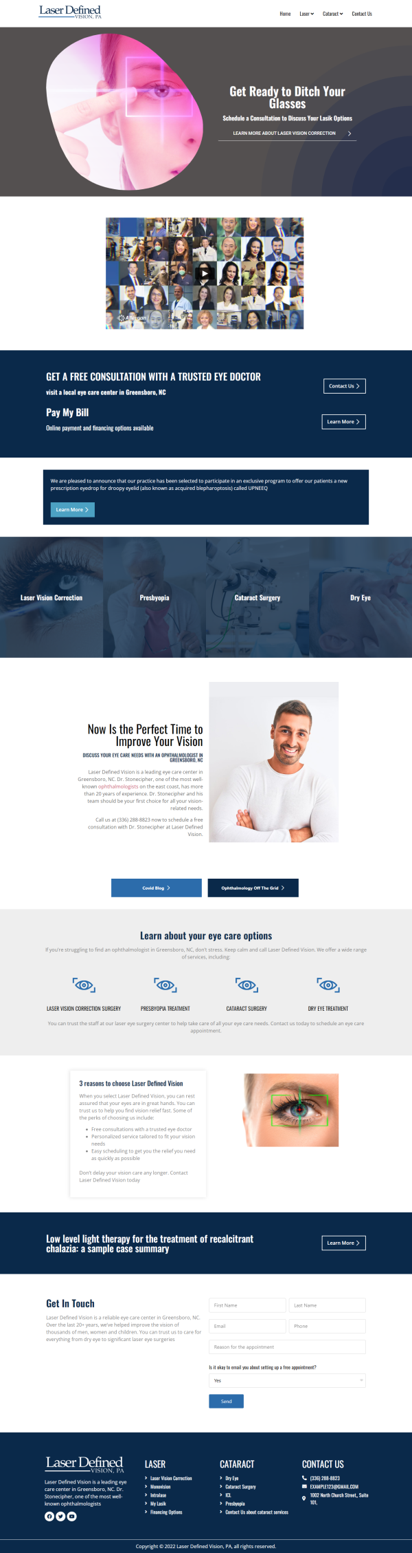 Geek Box IT — web design screenshot