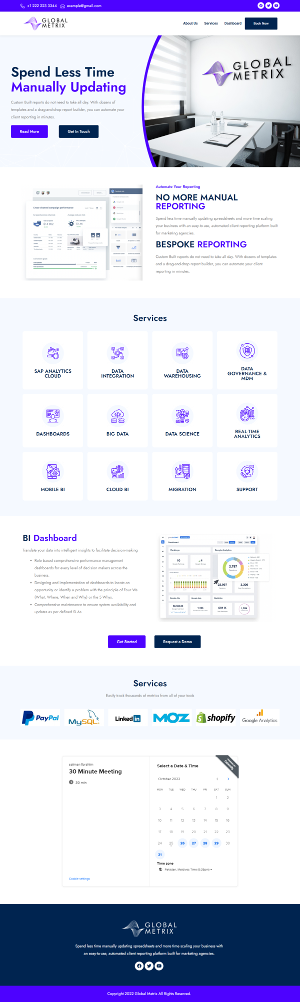 Micro SaaS Platform — web design screenshot